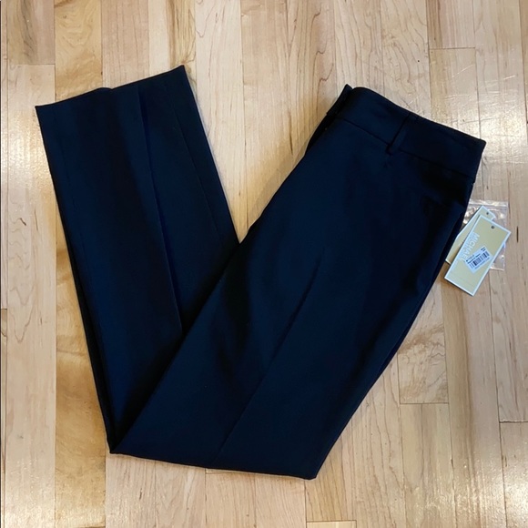 NWT Michael Kors Gramercy Fit Flare Leg Pants - Picture 2 of 12